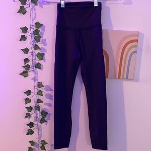 Lululemon Wunder Train High Rise Tight 25” Black